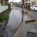 雨どひゃぶり