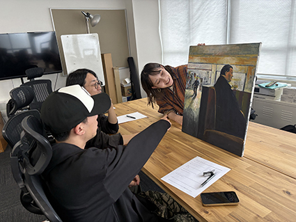 対話型鑑賞への挑戦!!